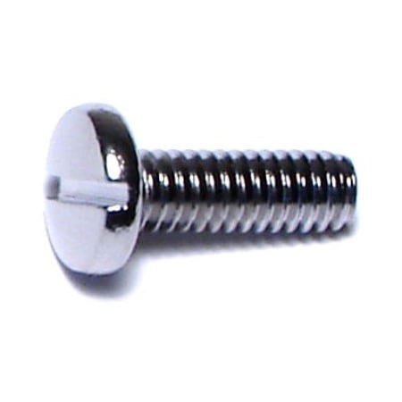 Midwest Fastener 32 (Coarse), 1/2" Brl Lg, Brass Chrometint, 15 PK 70152